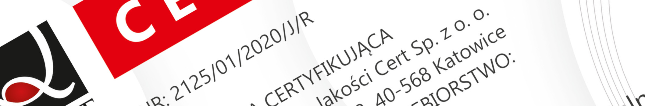 certyfikat ISO certyfikat ISO